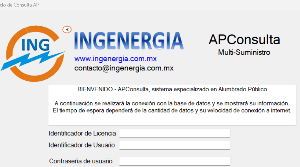 ingenergia APConsulta servicios