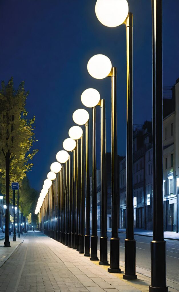 luz led calle